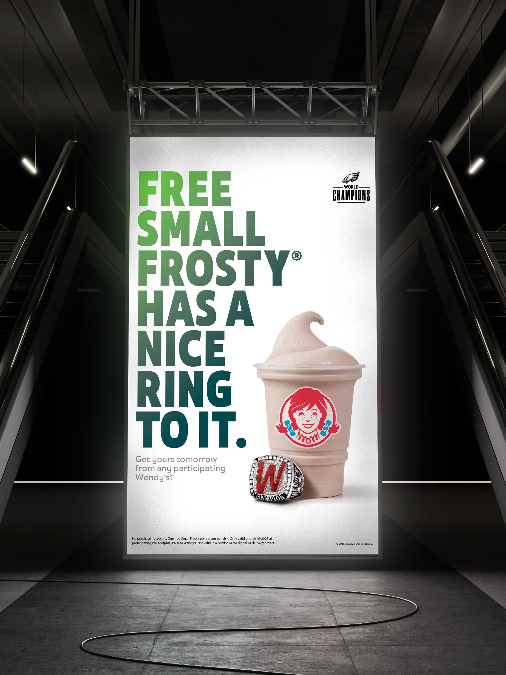 Wendys In Use Frosty Screen