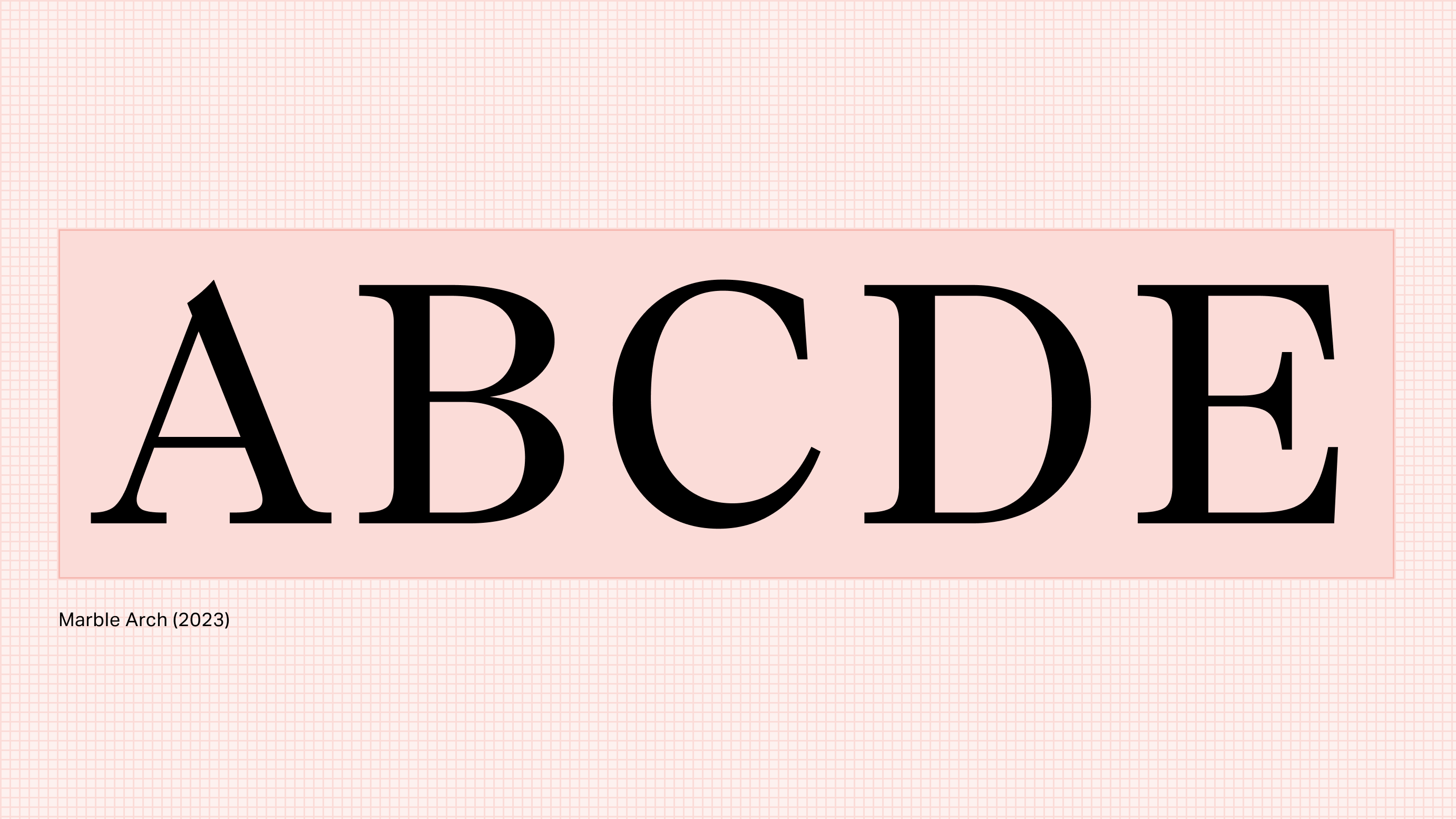 Graphic showing the historic evolution of lettershapes from medieval script to digital typeface.