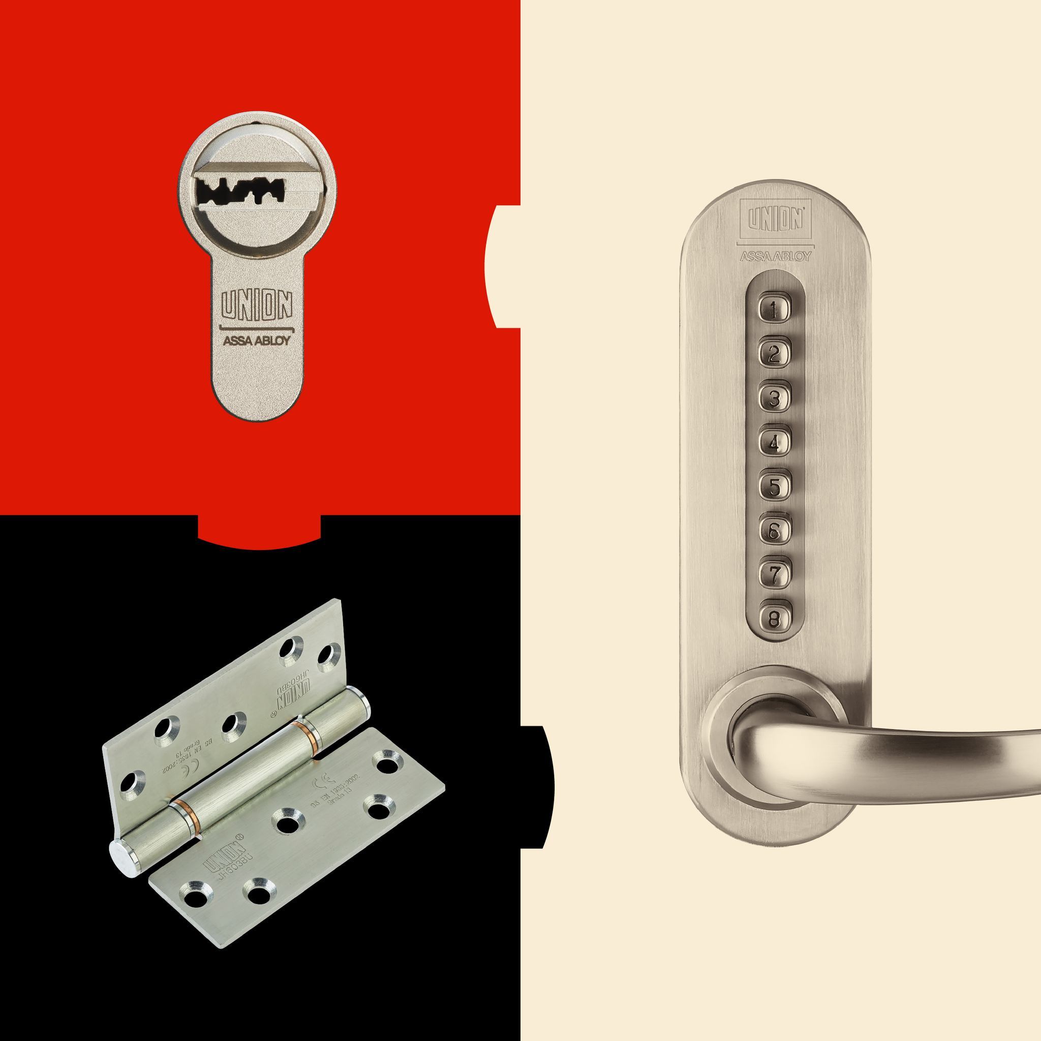 The refined logo engraved onto Union products