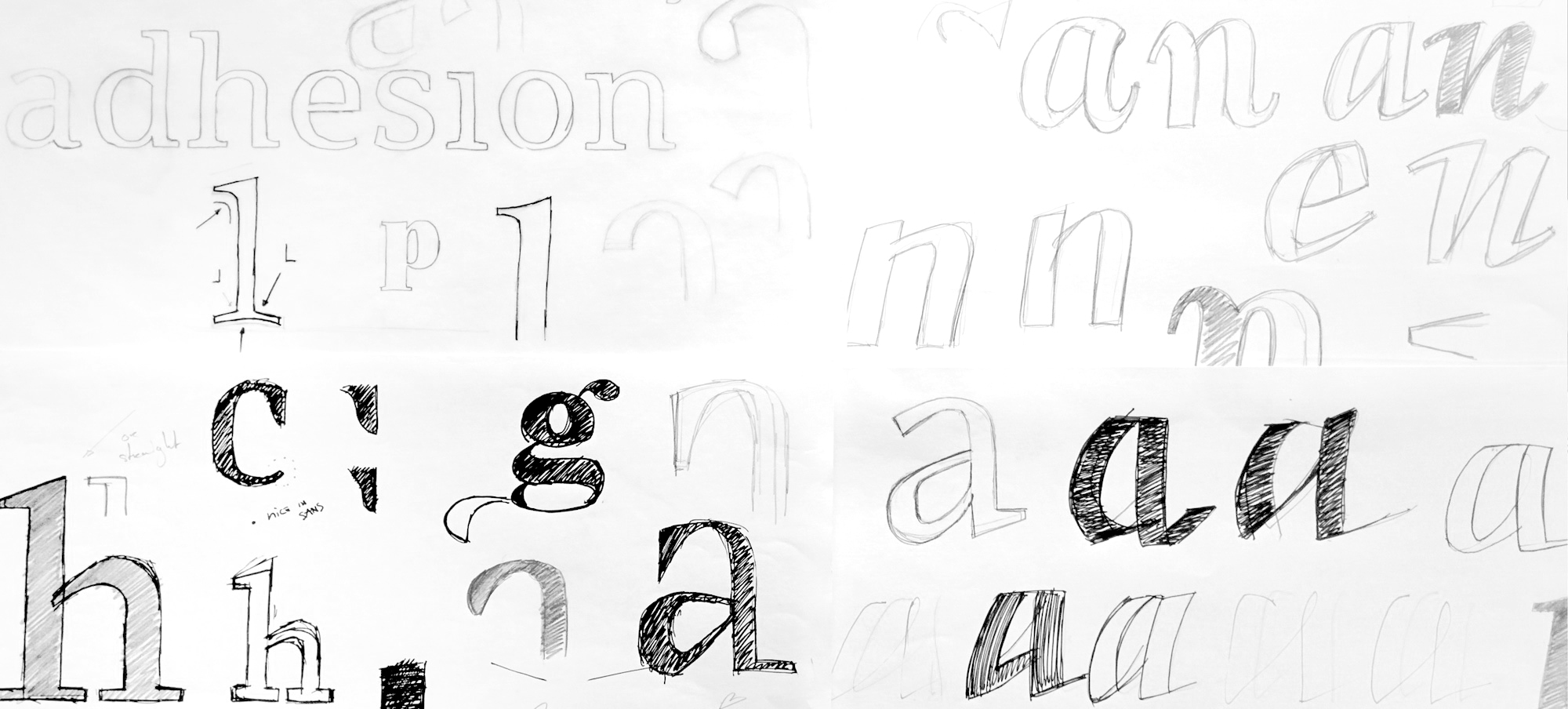 BBC Reith initial sketches