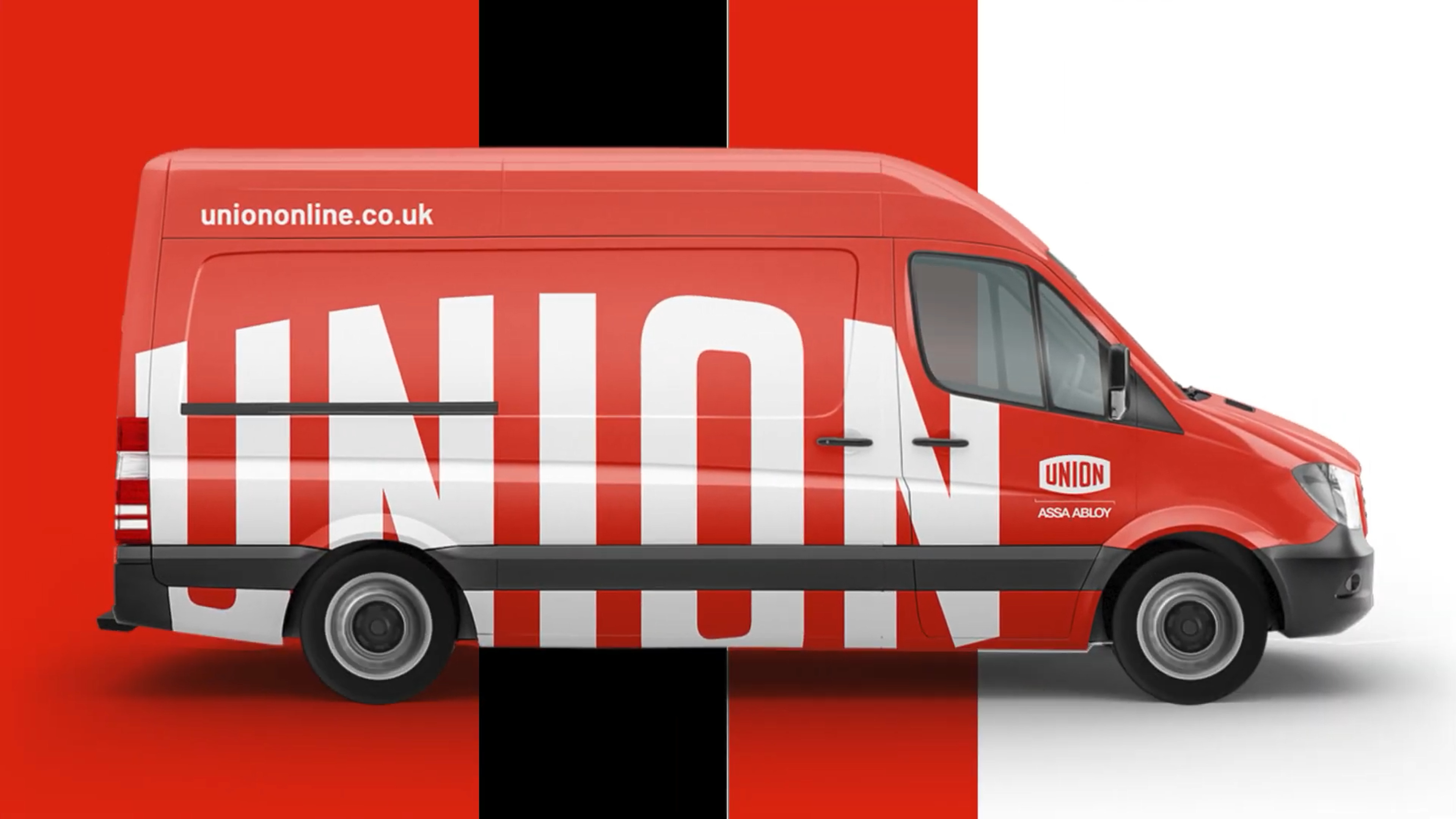 The Union logo prominently used in vehicle livery