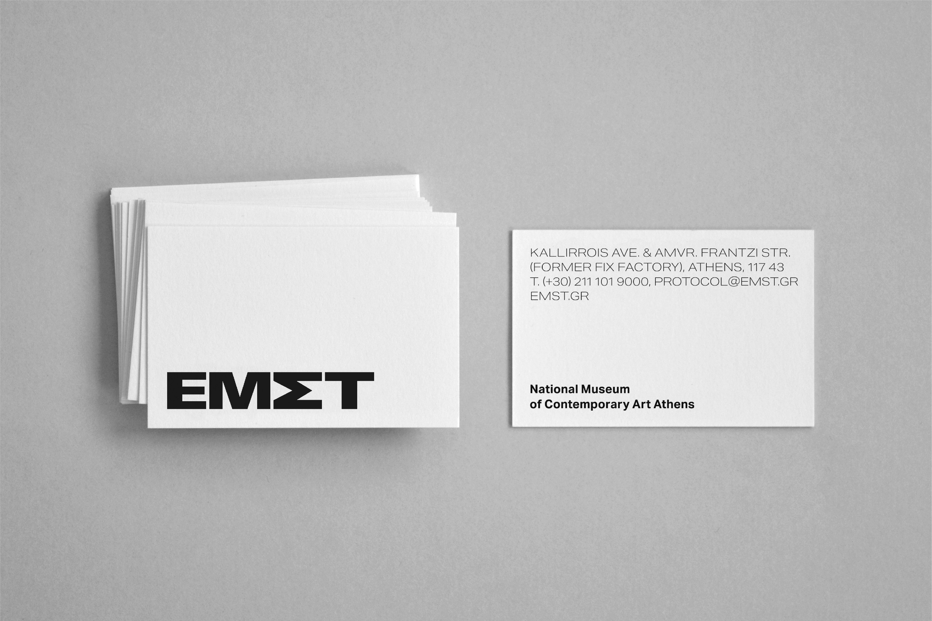 EMST Sans Business Cards