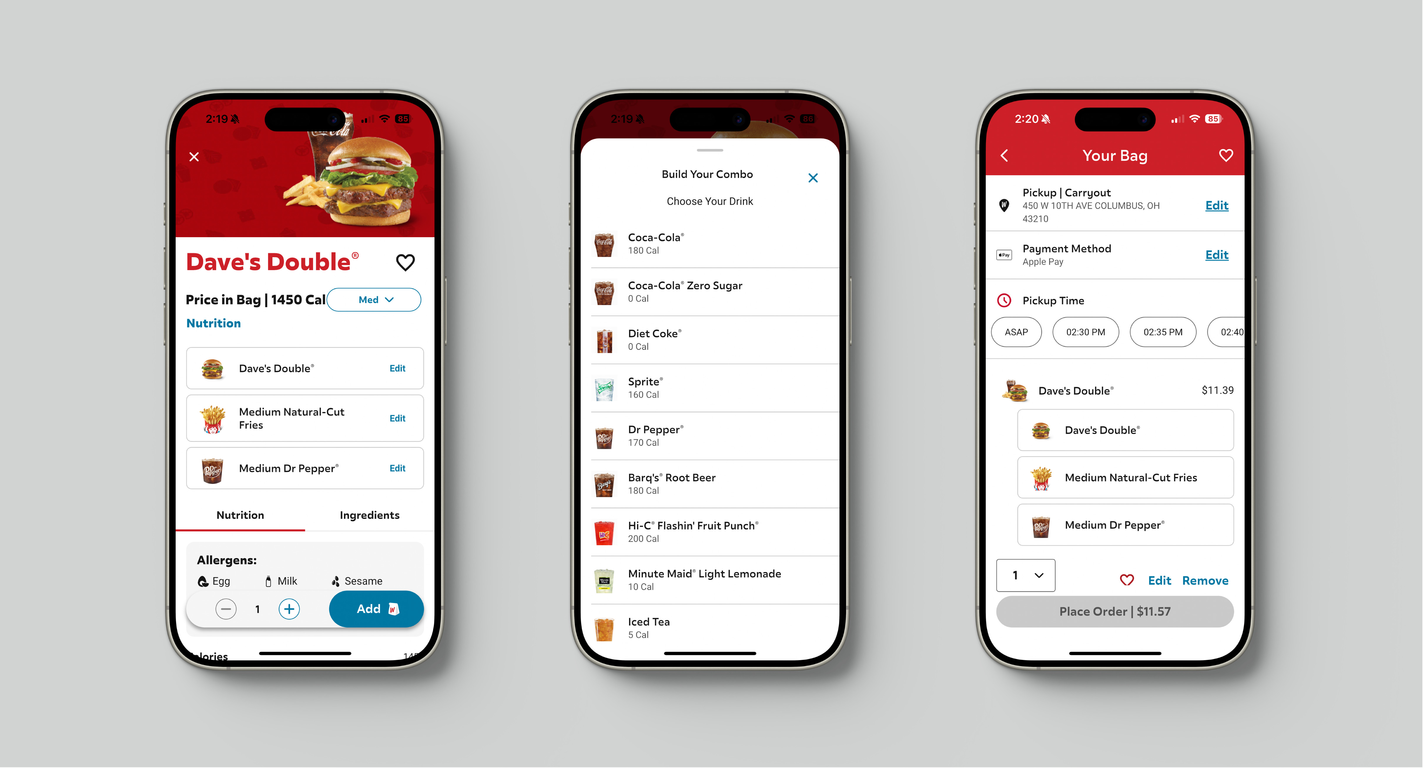Wendys In Use Mobile