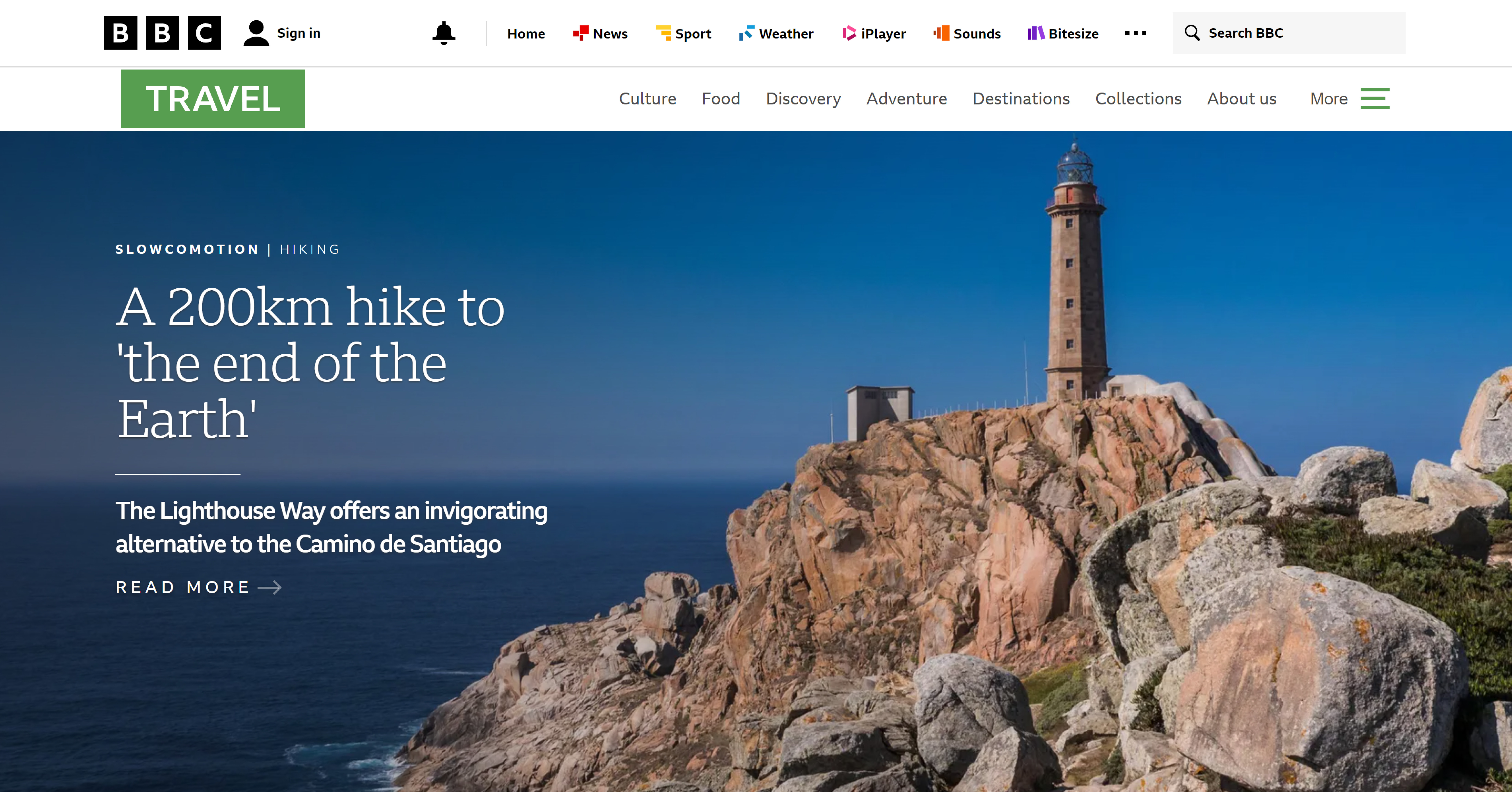 BBC Reith Website Travel